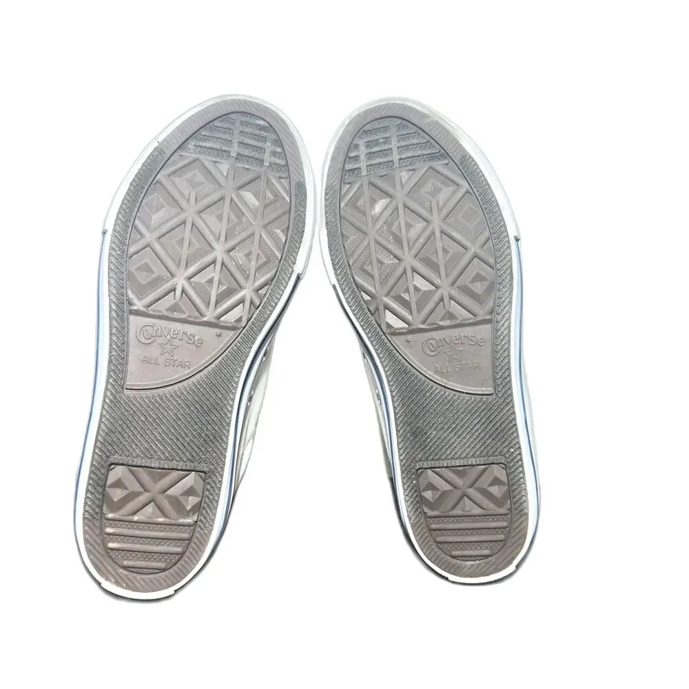 Converse All Star Unisex Kids Low Top Lace-Up Sneaker White Youth Size 3